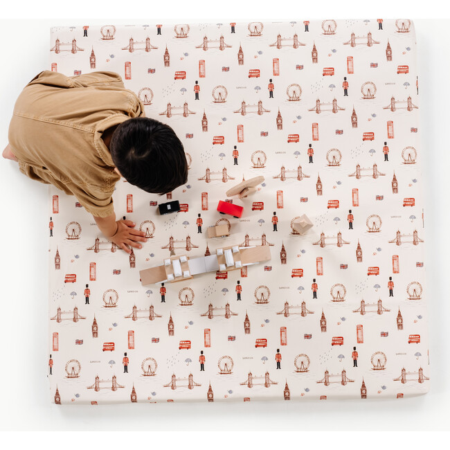 Maisonette x Gathre Padded Square Play Mat, London - Playmats - 10