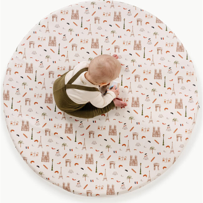 Maisonette x Gathre Padded Circle Play Mat, Paris - Playmats - 9