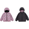 Nova Reversible Rainresistant Windbreaker, Leopard - Jackets - 2