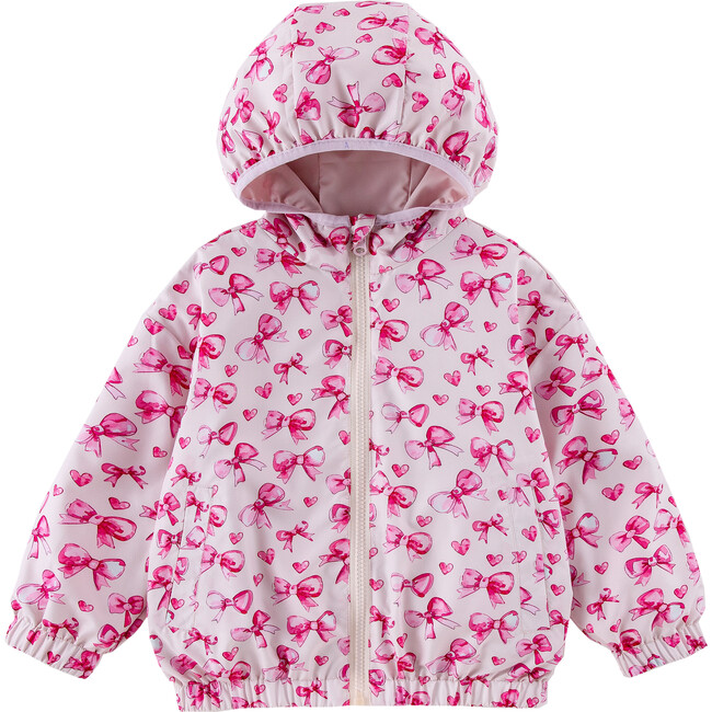 Nova Reversible Windbreaker, Pink Bowtie