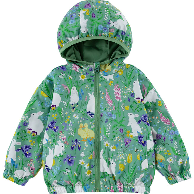 Nova Reversible Rainresistant Windbreaker, Easter Bunny