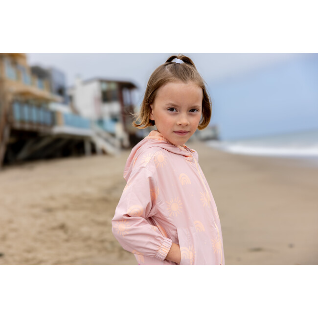 Nova Reversible Windbreaker, Sun & Rainbow - Jackets - 4