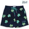 Holly & Beau Turtles Color Changing Swim Trunks - Swim Trunks - 3