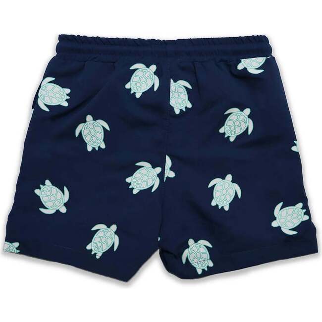 Holly & Beau Turtles Color Changing Swim Trunks - Swim Trunks - 4