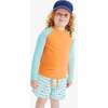 Kids Swim Trunk In Rainbow Fish, Mist Rainbow Swimming Fish - Swim Trunks - 2