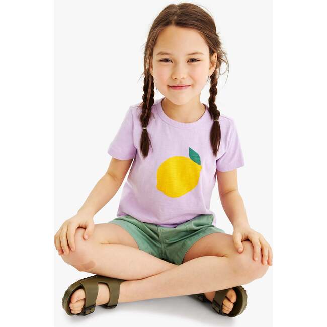 Kids Lemon Tee, Hydrangea Lemon - T-Shirts - 3