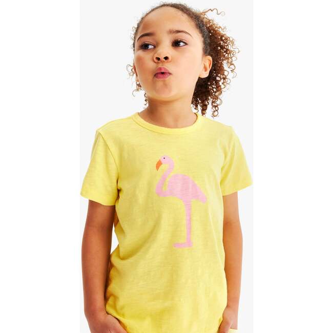 Kids Flamingo Tee, Banana Flamingo