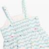 Kids Woven Tank Sundress In Rainbow Fish, Saltwater Rainbow Swimming Fish - Dresses - 5