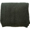 Waffle Knit Throw, Thyme - Blankets - 1 - thumbnail
