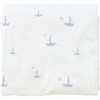 Minky Stretch Luxe Swaddle, Sail Boat - Swaddles - 1 - thumbnail
