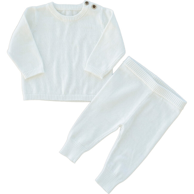 Heirloom Baby Outfit, Cream