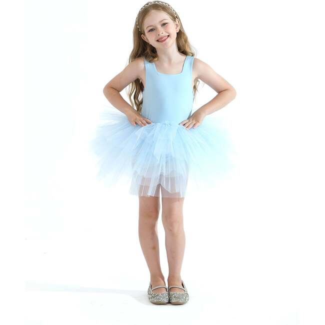 Layered Leotard, Light Blue - Tutus - 3