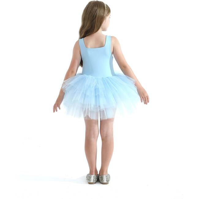 Layered Leotard, Light Blue - Tutus - 4