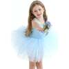 Layered Leotard, Light Blue - Tutus - 6