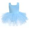 Layered Leotard, Light Blue - Tutus - 7