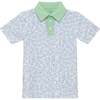 Boys Floral Polo, Floral Multi - Polo Shirts - 1 - thumbnail