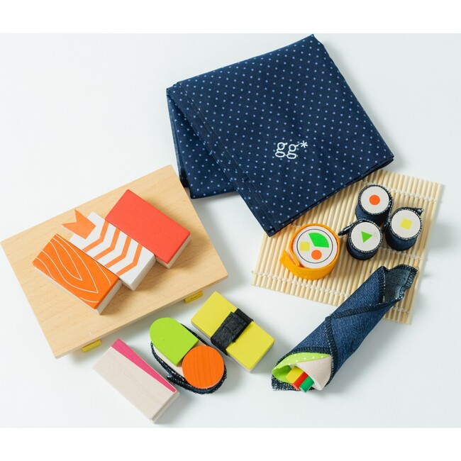 Sushi wooden party set - Blocks - 2
