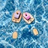 Ofune wind-up wooden boat, pink - Blocks - 4