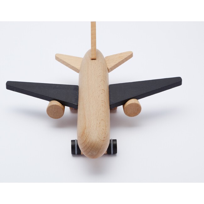 Hikoki wooden pull-back jet, black - Blocks - 2