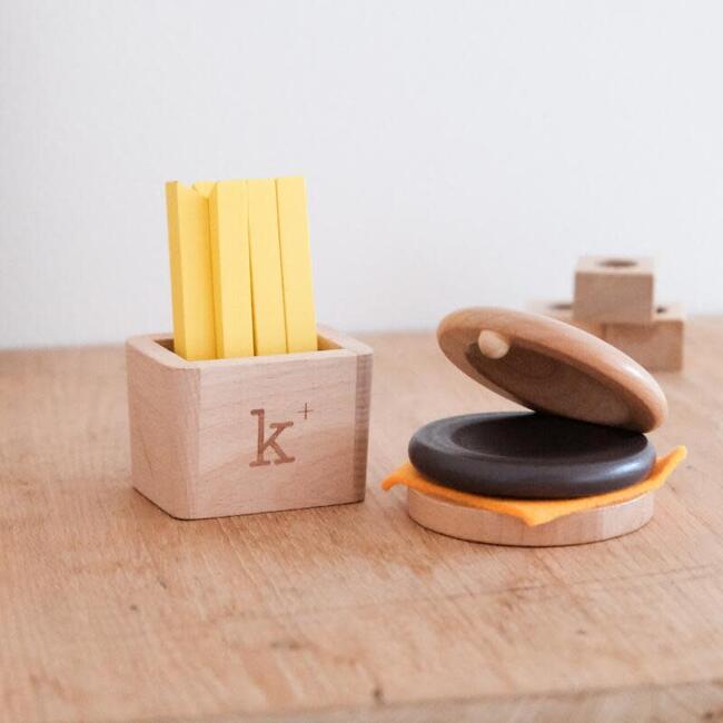 Hamburger and fries musical set - Blocks - 5