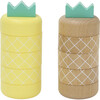 Aloha pineapple topple game & stacker, natural - Blocks - 1 - thumbnail