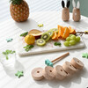 Aloha pineapple topple game & stacker, natural - Blocks - 4