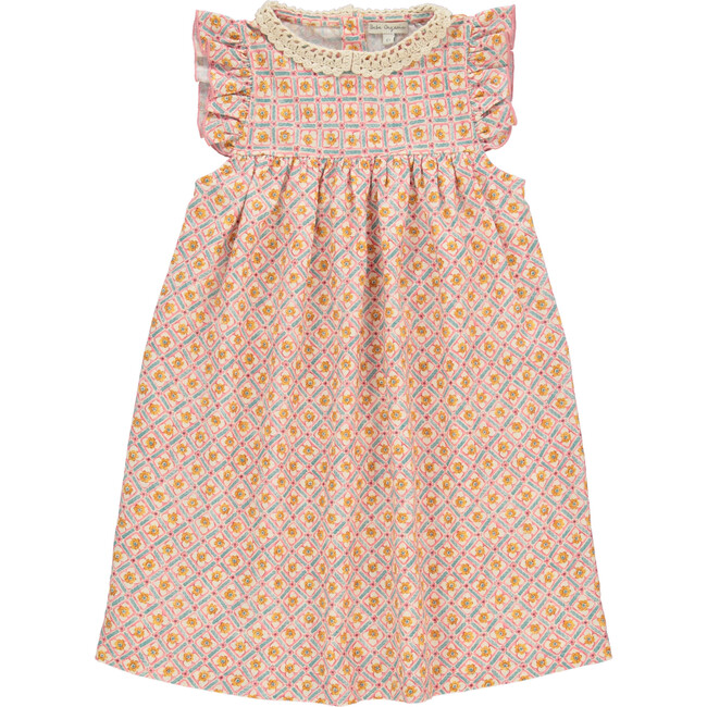 Eloise Dress, Geometric Florals
