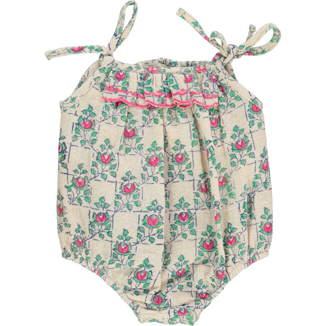 Rosella Romper, Rapunzel Blockprint