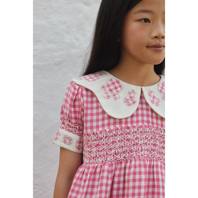 Bella Dress, Garden Gingham - Dresses - 3