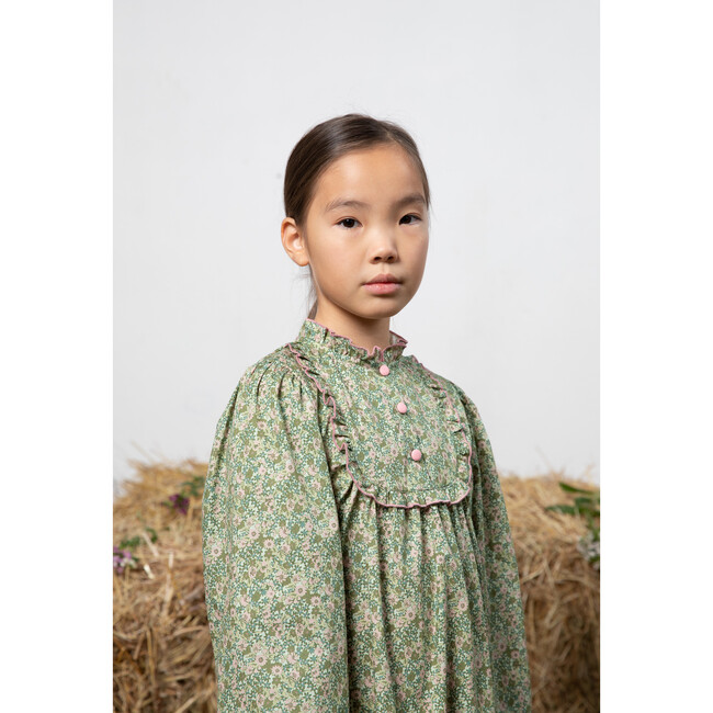 Anais Dress, Green - Dresses - 3
