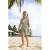 Block Print Ruffle Dress - Dresses - 3