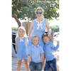 Alligators Blue-Green Shirt Short Sleeves - Button Downs - 3