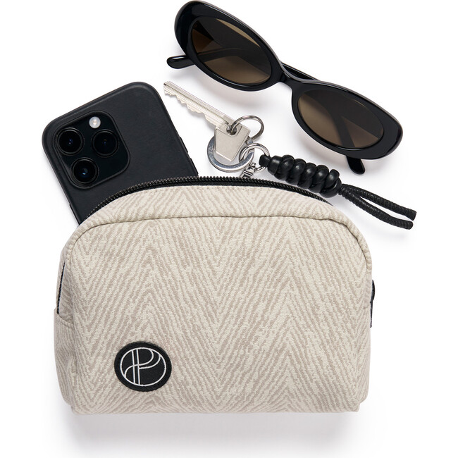 Essentials Pouch, Sand Chevron