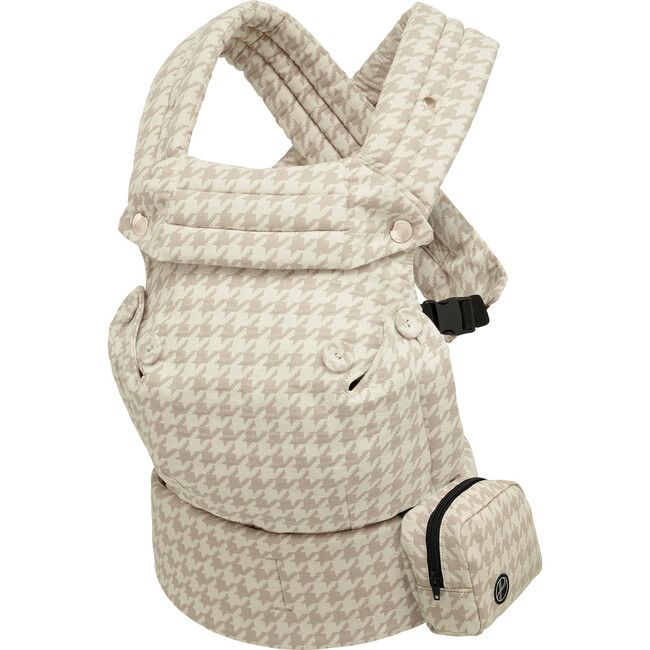 Essentials Pouch, Neutral Houndstooth - Bags - 2
