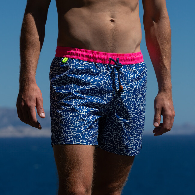 Men's Trawangan Swim Trunk, Navy Maupiti - Swim Trunks - 4