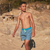 Meno Fluorescent Waist Print Swim Trunk, Lucy In The Sea - Swim Trunks - 2