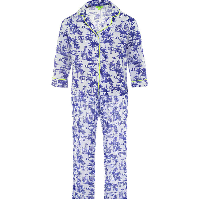 Kids Pajama, Toile De Jouy Balinaise Inspiration