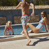 Meno Fluorescent Waist Print Swim Trunk, Caroline Derveaux - Swim Trunks - 3