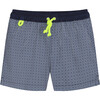 Boys Meno Swim Trunk, Navy Azulejos - Swim Trunks - 1 - thumbnail