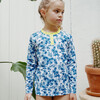 Long Sleeves Rash Guard, Toile De Jouy Balinaise Inspiration - Rash Guards - 3