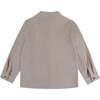 Nitou Classic Collar Long Sleeve Front Button Shirt, Soft Taupe - Shirts - 2