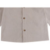 Nitou Classic Collar Long Sleeve Front Button Shirt, Soft Taupe - Shirts - 4