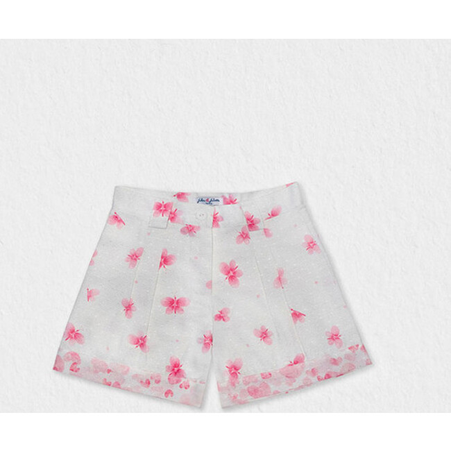 Elfy Girl Shorts, Fuchsia Butterfly