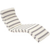 The Lounger Chair, Charcoal Stripe - Accent Seating - 1 - thumbnail