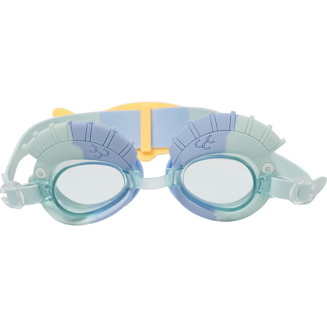 Swim Goggles: Finn the Fish, Aqua Blue