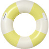 Slim Tube Pool Ring: Tides Out, Neon Yellow Stripe Citrus - Pool Floats - 1 - thumbnail