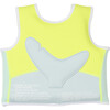 Swim Vest: 1/2 - Salty The Shark, Aqua Neon Yellow - Pool Floats - 2