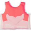 Swim Vest: 2/3 - Melody the Mermaid, Neon Strawberry Pink - Pool Floats - 2