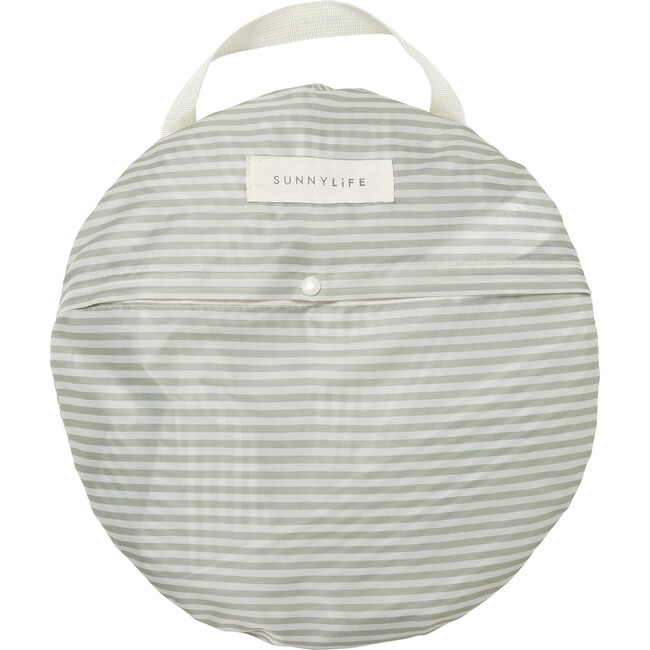 Solo Sun Shader: La Palma, Sage Stripe - Outdoor Decor - 2