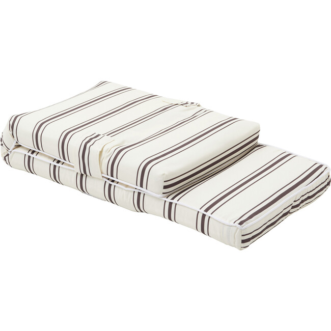 The Lounger Chair, Charcoal Stripe - Accent Seating - 3